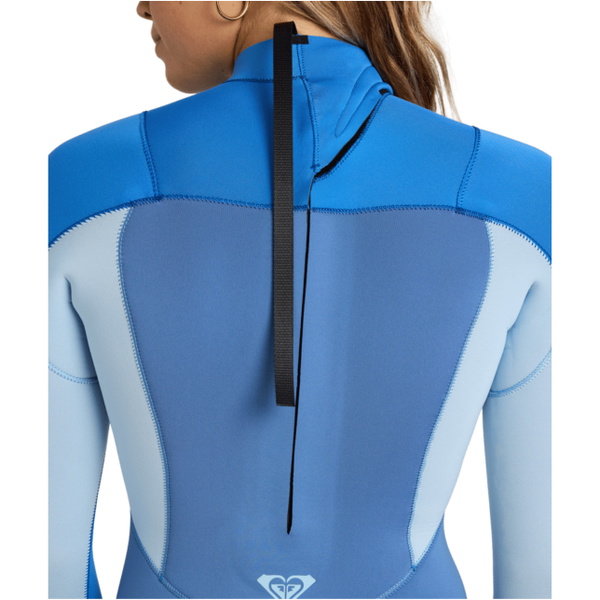 2026 Roxy Womens Prologue+ 4/3mm Back Zip Wetsuit 26BW213516 - Dutch Blue